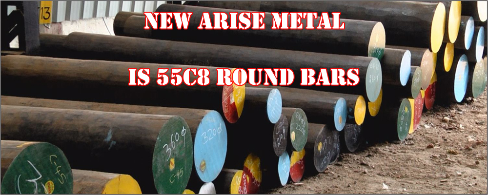 IS 55C8 Round Bars Carbon Steel Stockist Suppliers Exporters